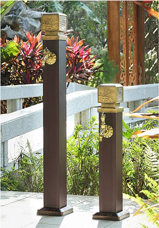 A stainless steel outdoor series designed for commercial bathroom, hospitality and public sanitary projects.