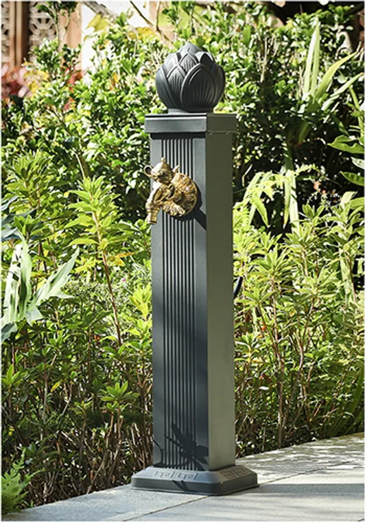 A stainless steel outdoor series designed for commercial bathroom, hospitality and public sanitary projects.