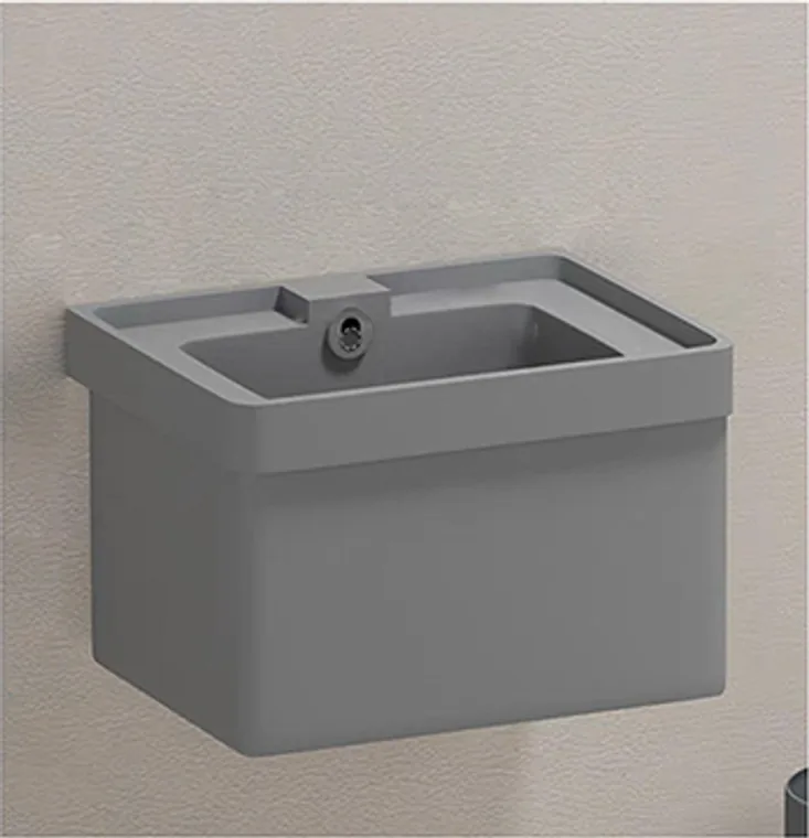 A stainless steel prison hardware designed for commercial bathroom, hospitality and public sanitary projects.