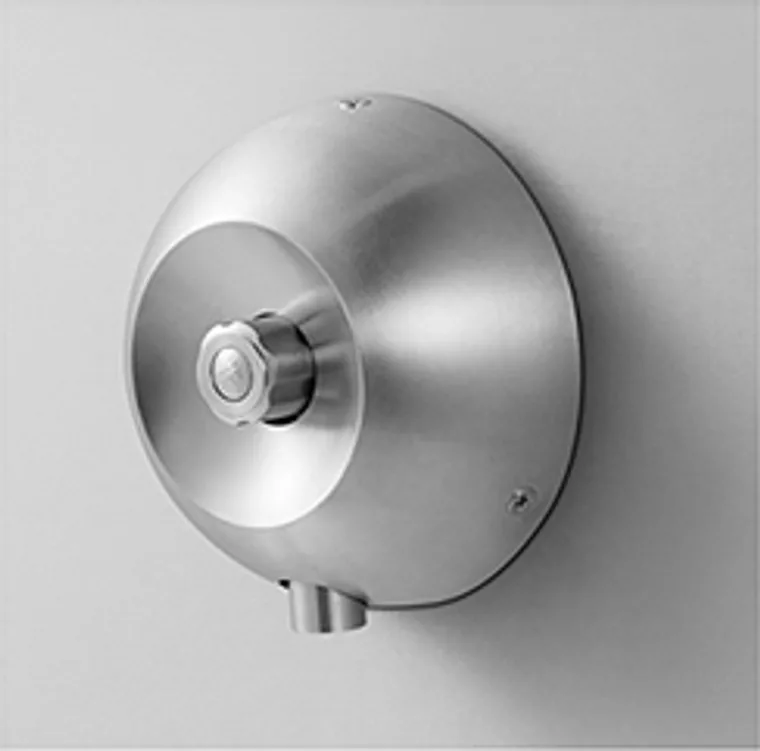A stainless steel prison hardware designed for commercial bathroom, hospitality and public sanitary projects.